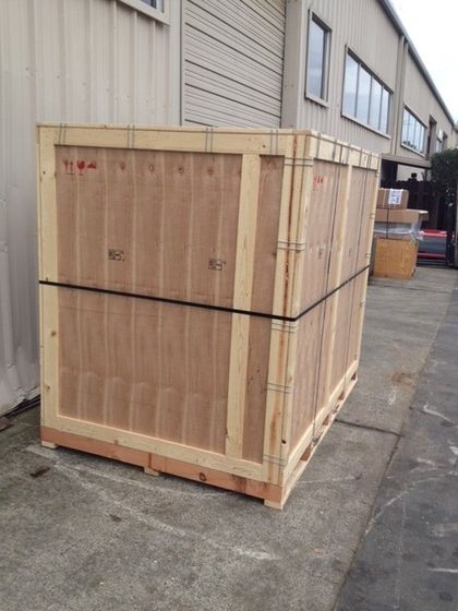 Wooden Cargo Box — Santa Rosa, CA — Ryan’s Custom Crating Wooden Cargo Box — Santa Rosa, CA — Ryan’s Custom Crating