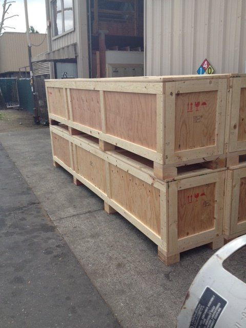 Crates Ready for Shipping — Santa Rosa, CA — Ryan’s Custom Crating Crates Ready for Shipping — Santa Rosa, CA — Ryan’s Custom Crating