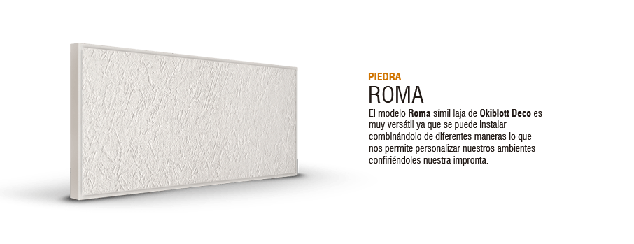 Panel de pared rectangular texturizado blanco, producto denominado 