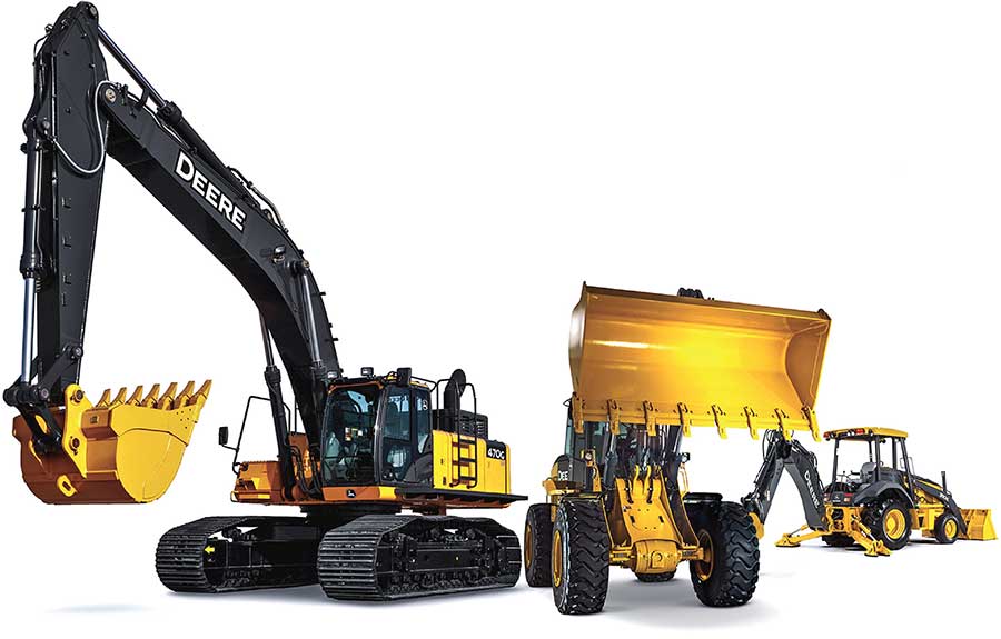 Deere construction equipment