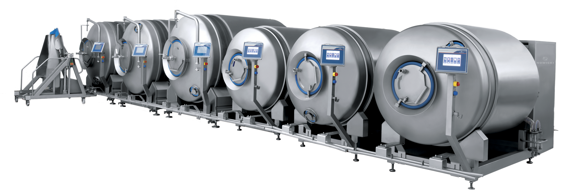 Semi-Automated Tumbling Line