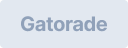 Gatorade logo in blue text on a light gray background