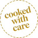 Cooked with care sticker