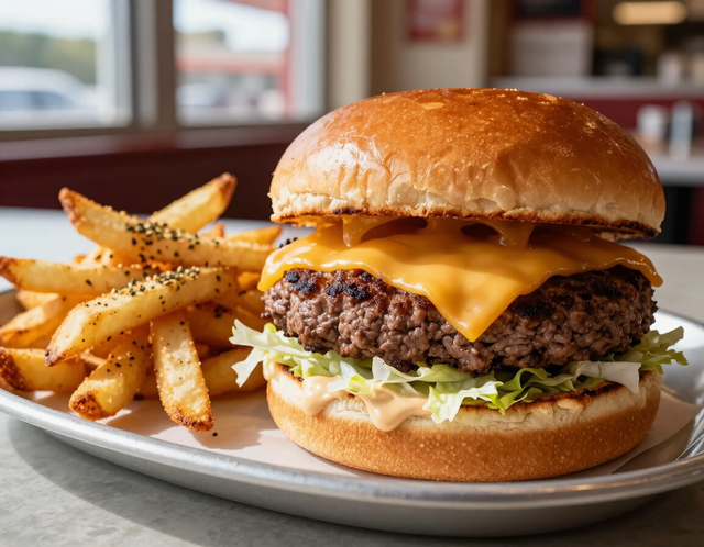 Black Angus Smash Burger