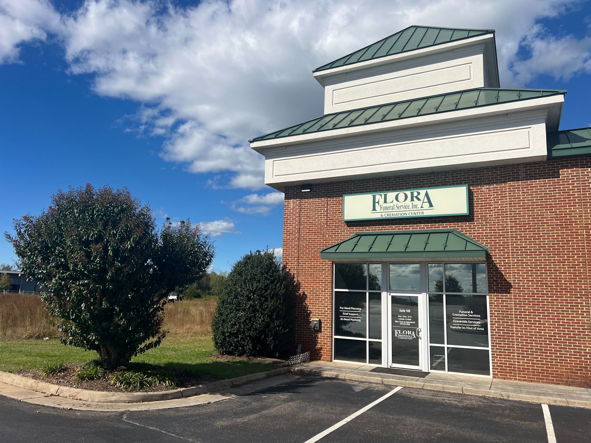 Our Locations | Flora Funeral Service