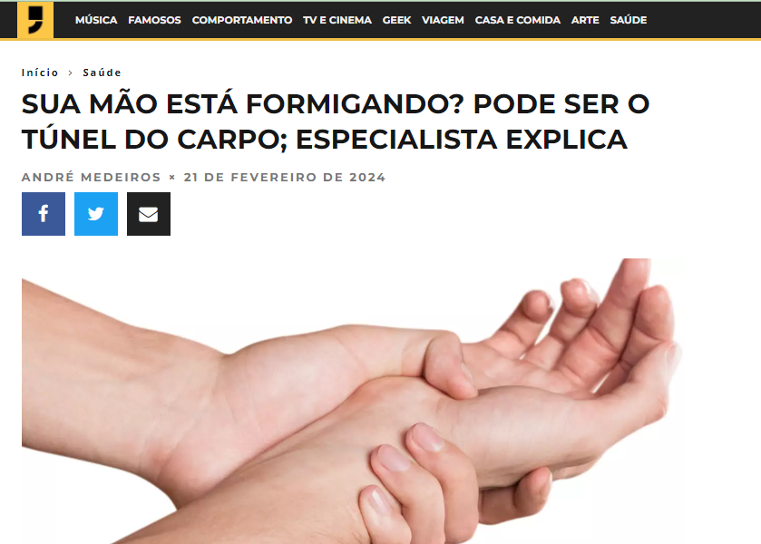 Entrevista para o Portal Vírgula