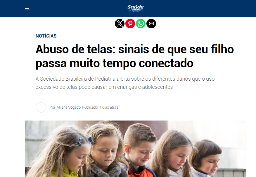 Entrevista para Saúde em dia