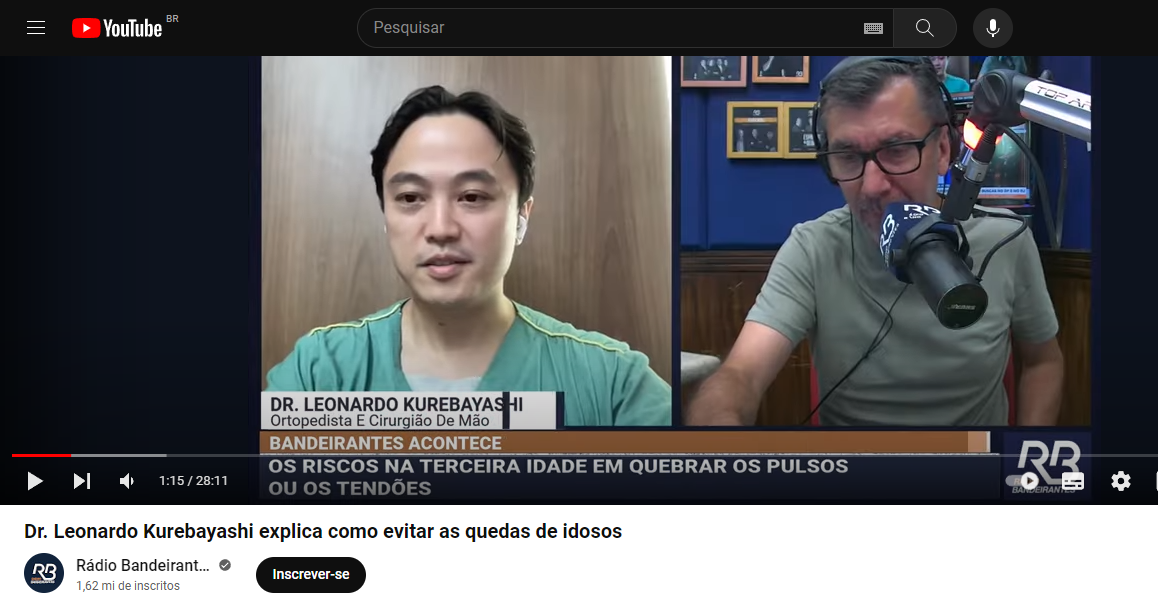 Entrevista para Bandeirantes Acontece - Rádio Bandeirantes