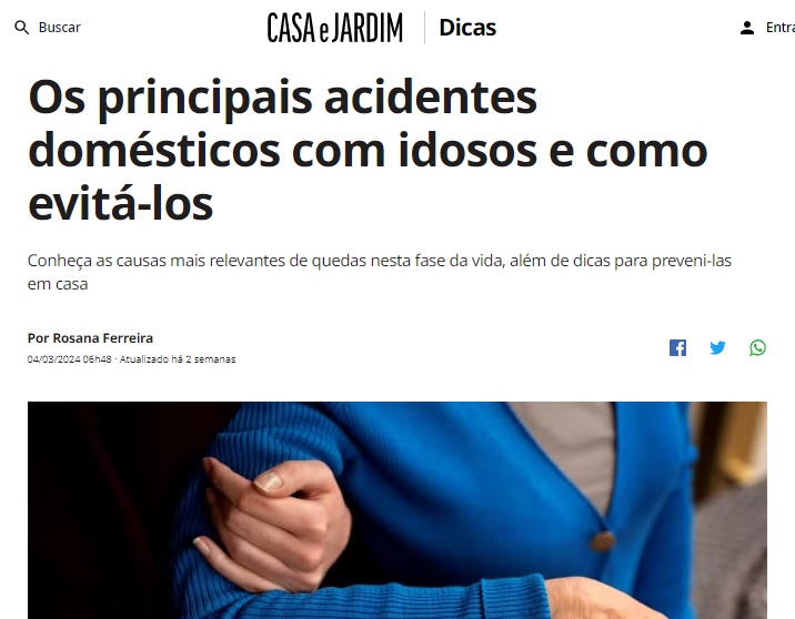 Entrevista para Casa&Jardim - Ed.Globo 