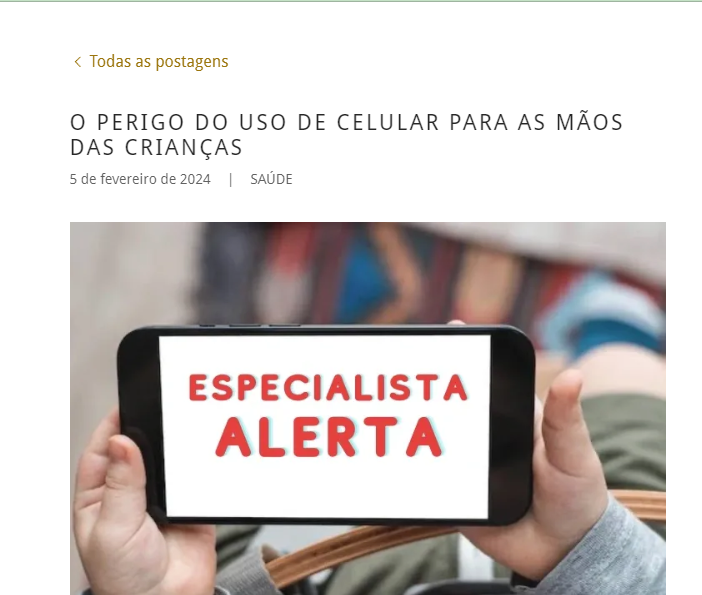 Entrevista para Portal Guia da Criança