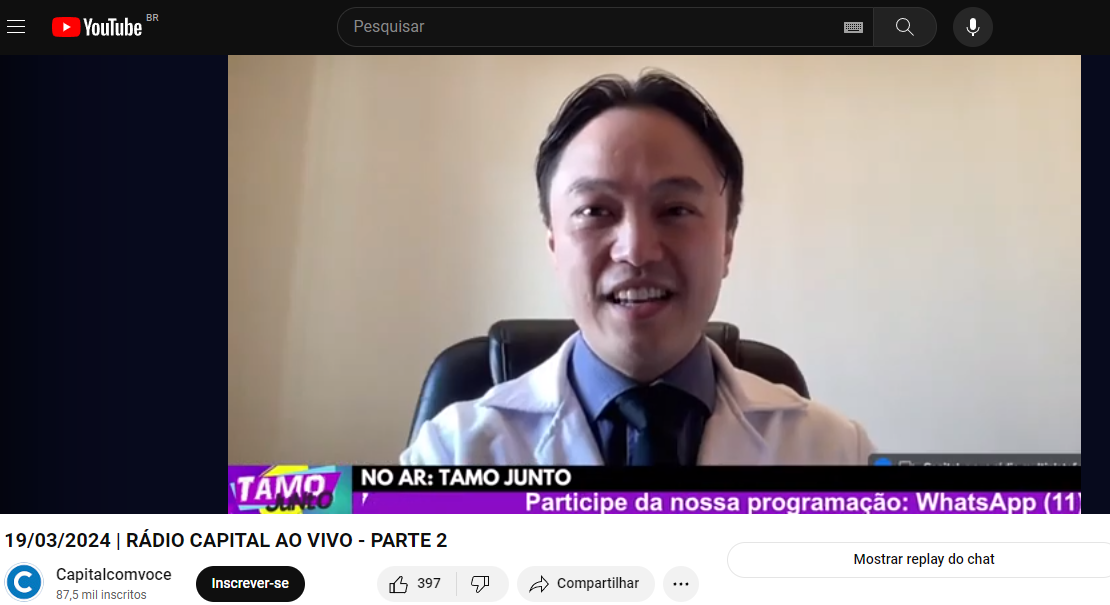 Entrevista para Tamo Junto - Rádio Capital
