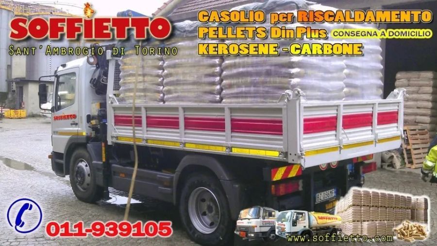 vendita pellet e carbone