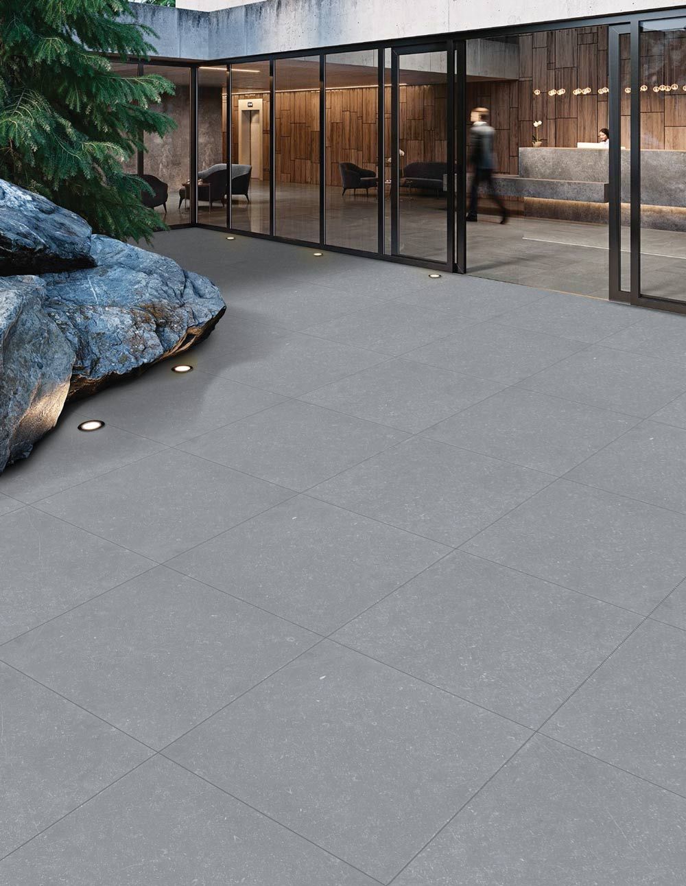 Blue Stone Light Gray Paver