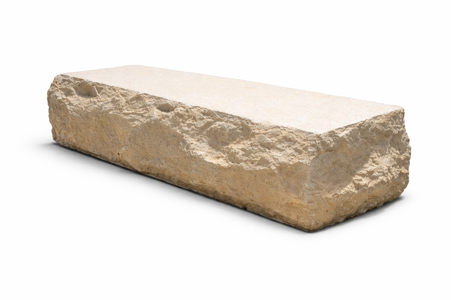 Desert Linen Limestone Bench