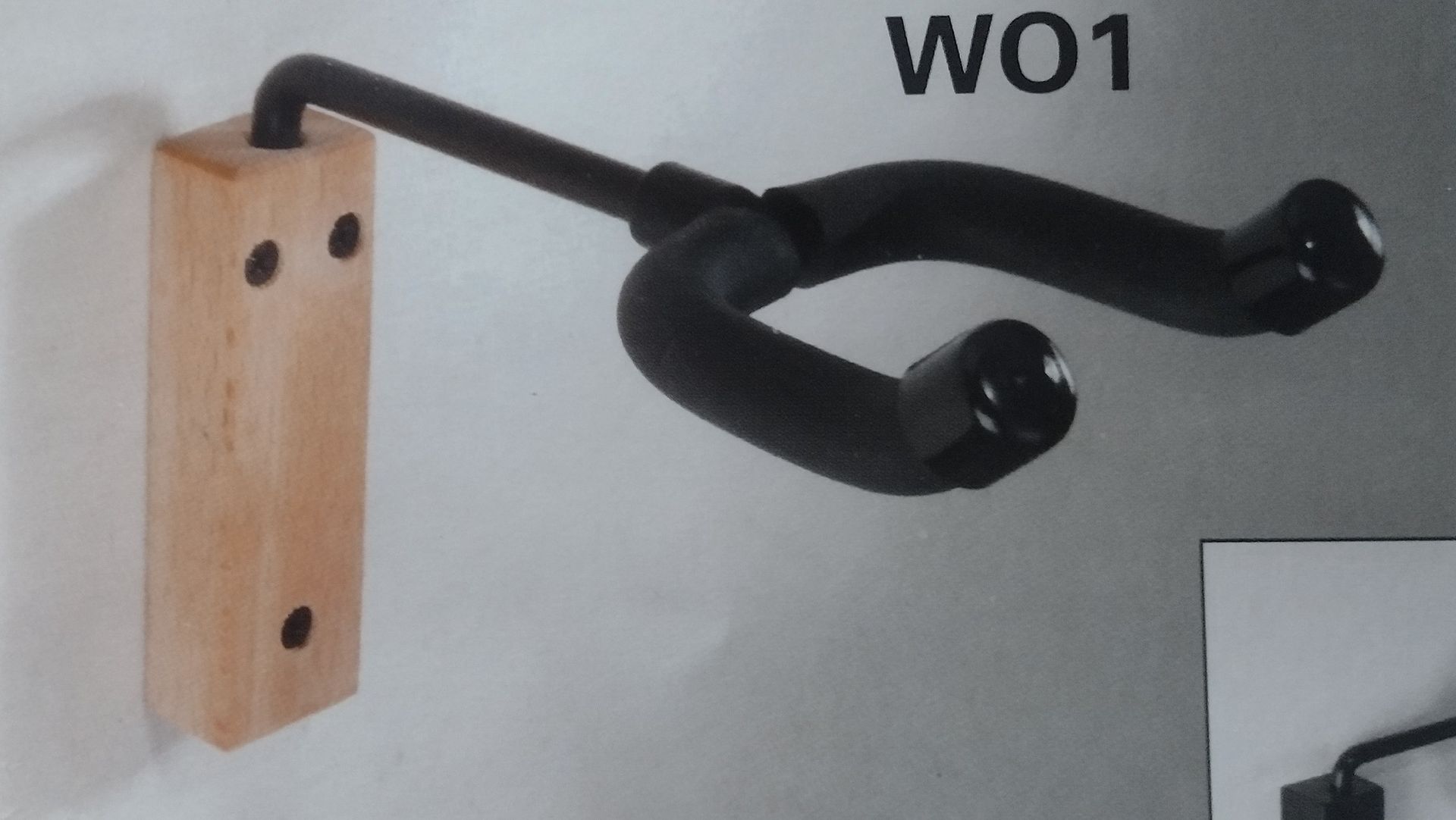 Black Guitar Hanger