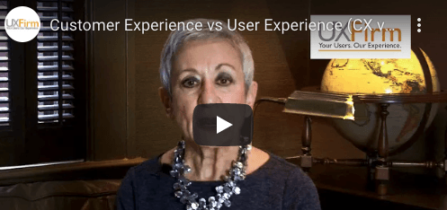 cx vs ux Carol Barnum on cx vs ux