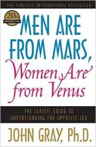 men are from mars book cover men are from mars women are from Venus book cover