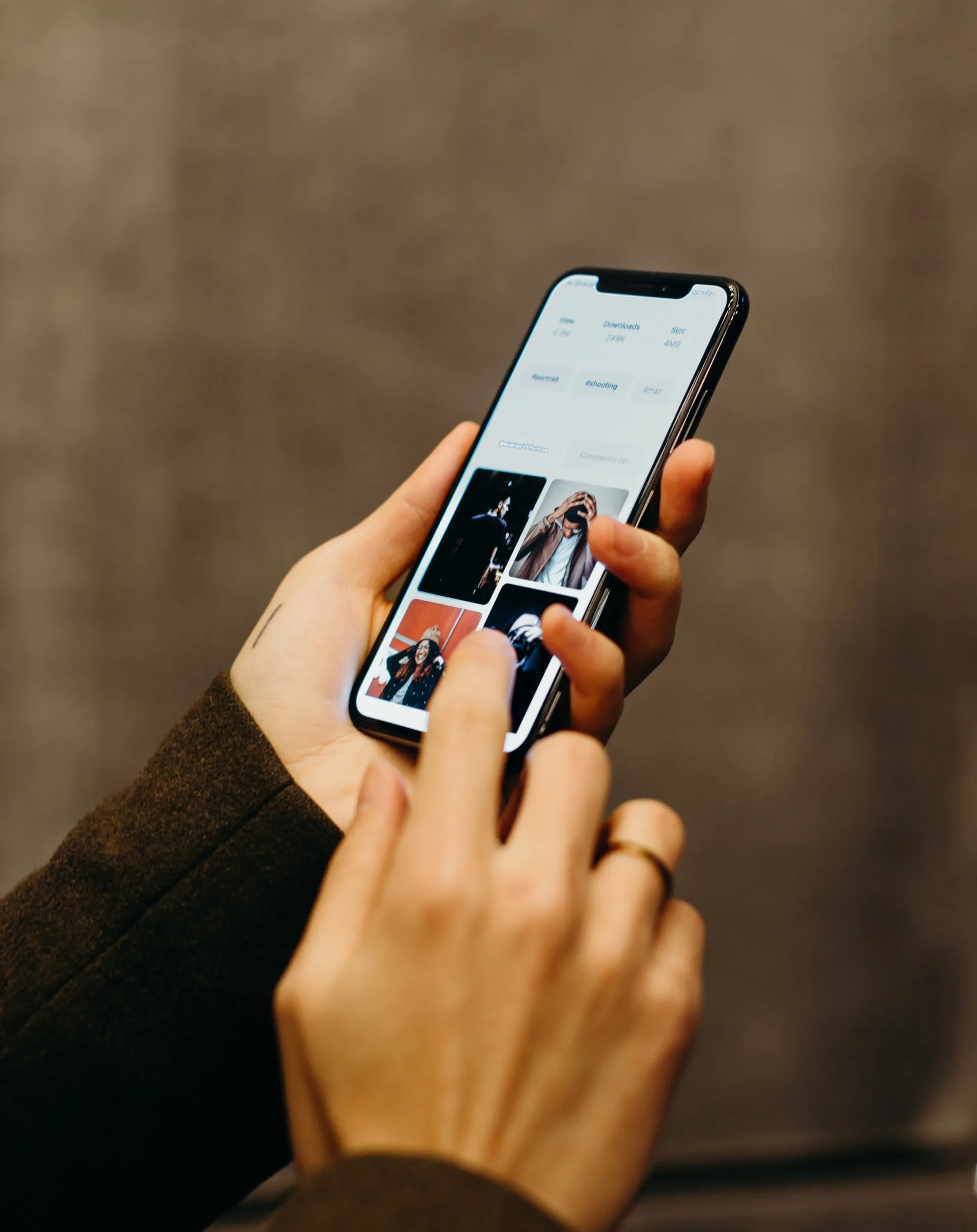 ecommerce shopping ecommerce shopping on smartphone