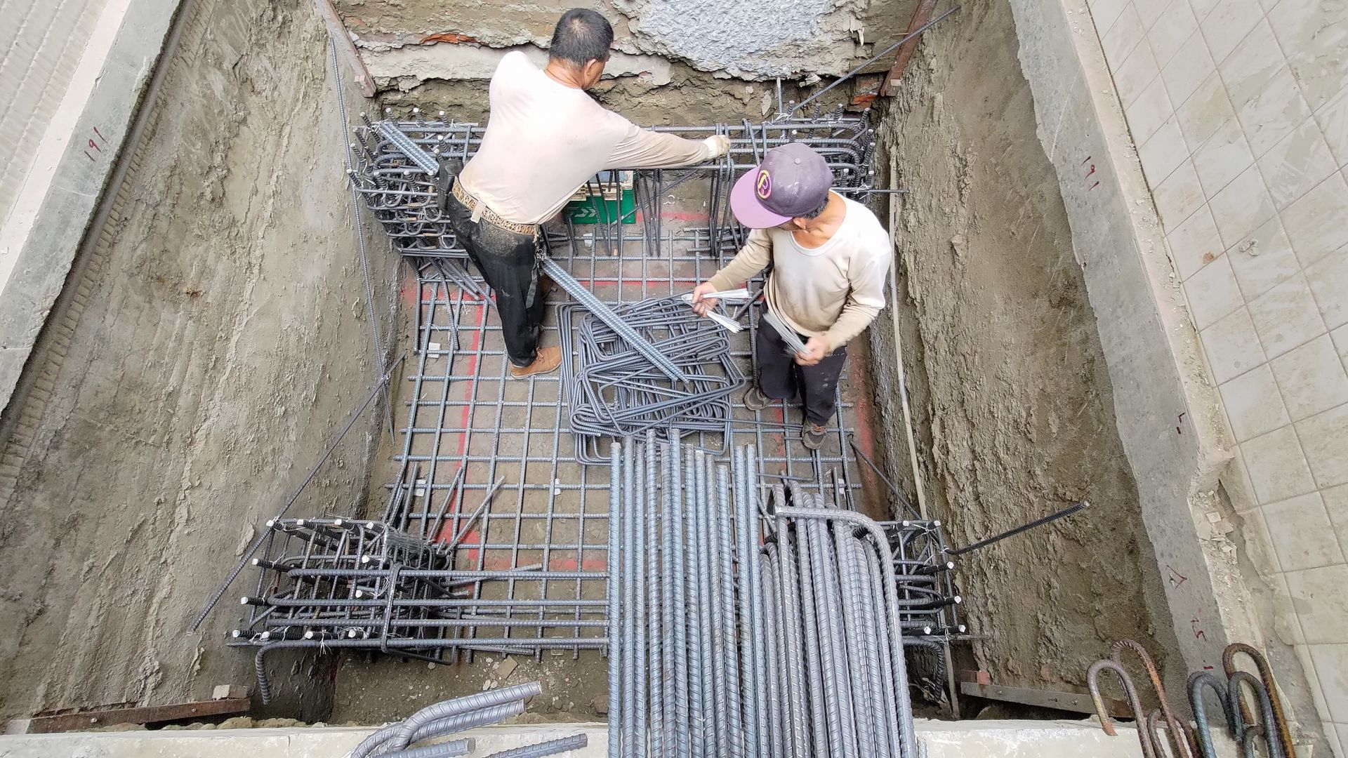 新興路嚴公館機坑工程