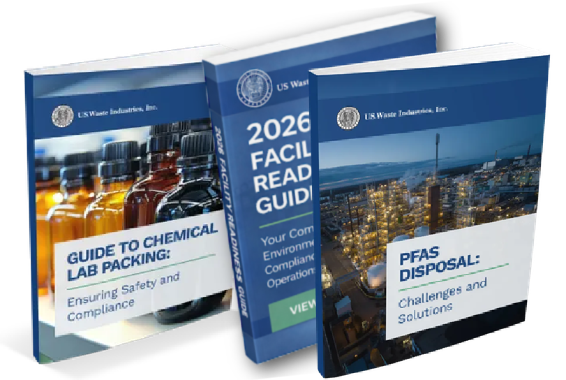 Graphic with three guide booklets