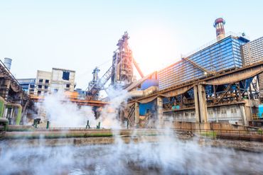 Industrial setting and building