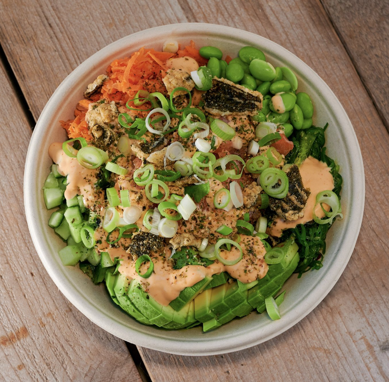 Poké bowl Mr. Salmon van Poké-Loco