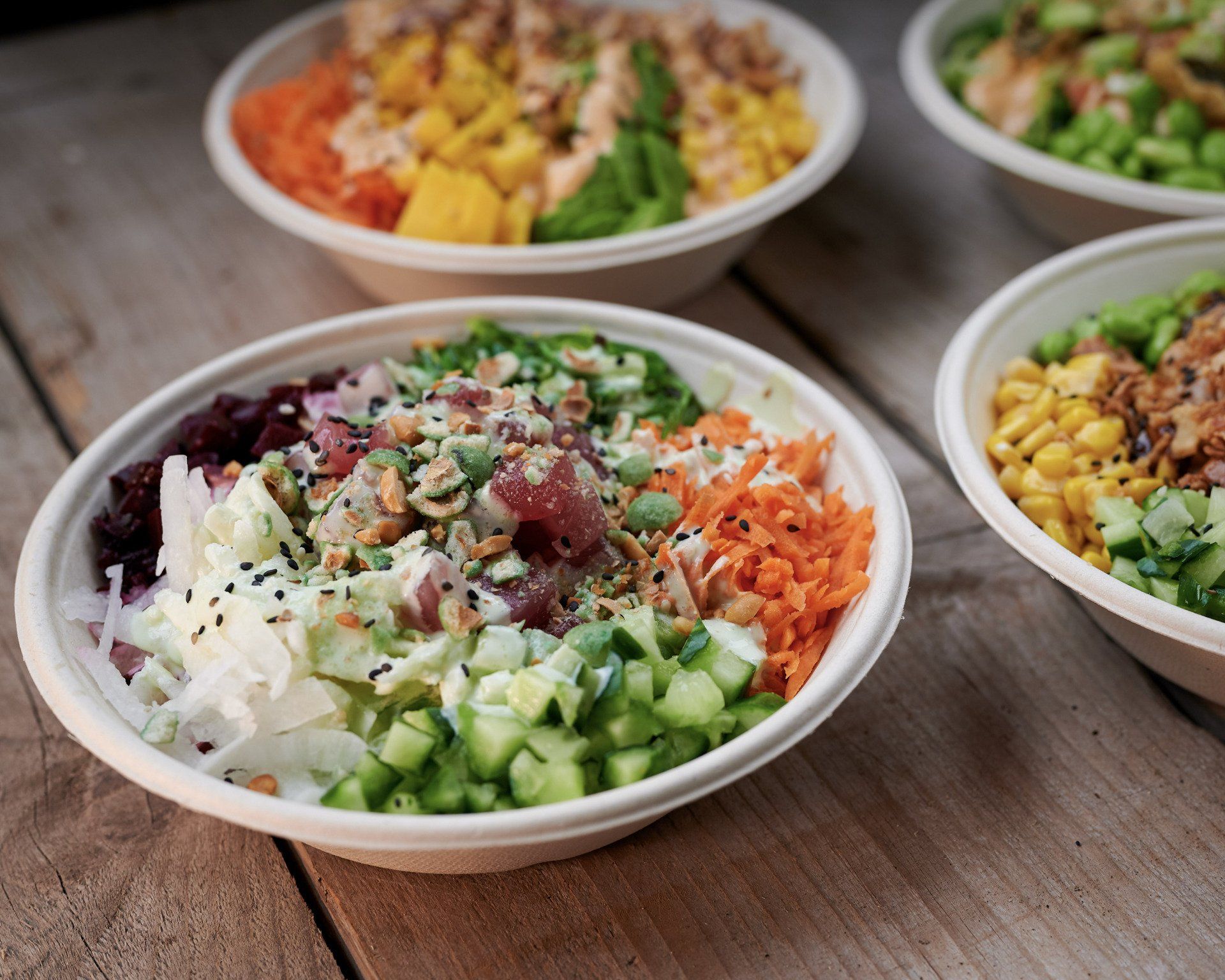 Poké bowl van Poké-Loco