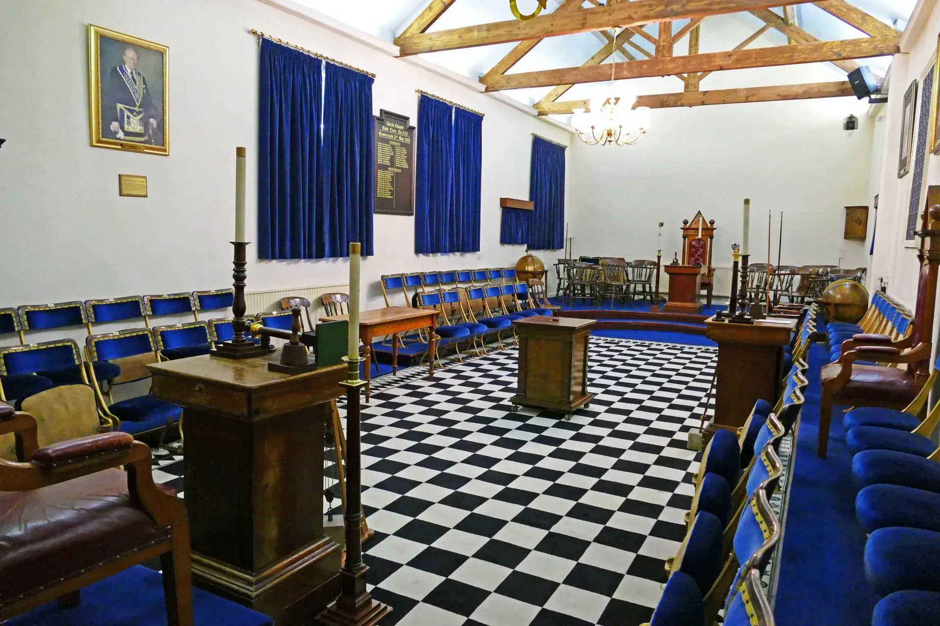 Ashby Freemasons at the Masonic Hall, Lower Church Street