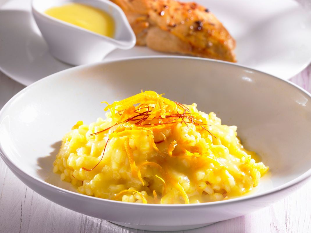 Risotto con Zafferano