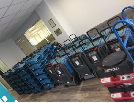 Revive Cleaning & Restoration equipments on a clean room — Cleaning Service in Yeppoon,QLD