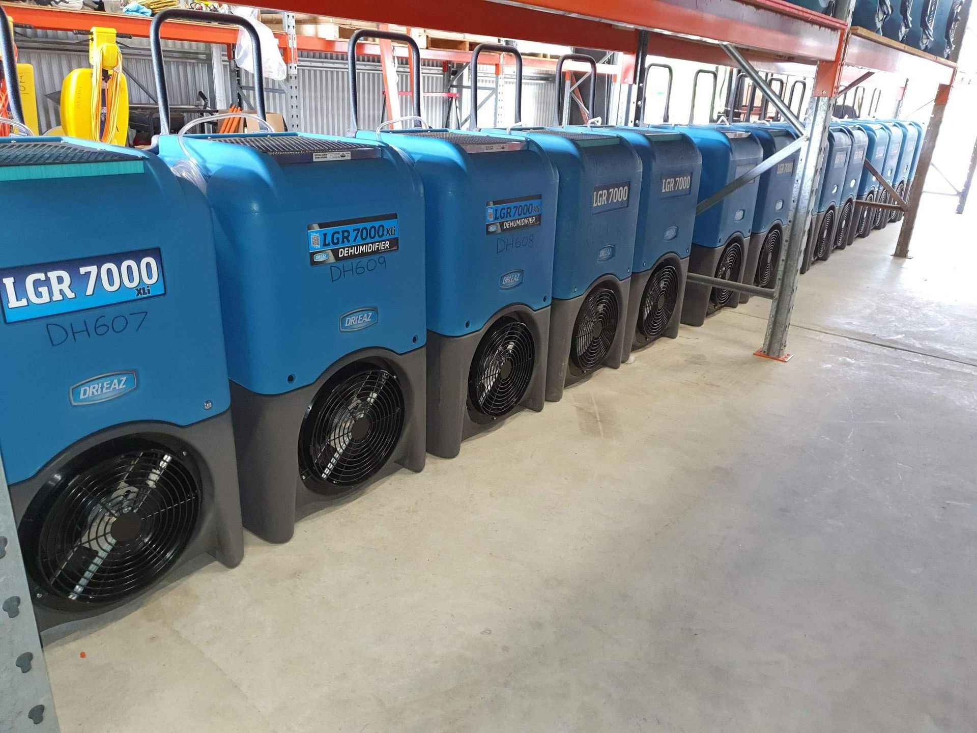 Blue Dehumidifiers For Cleaning