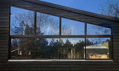Skydevinduer . Foto af Sydvestjyllands Vinduescenter.