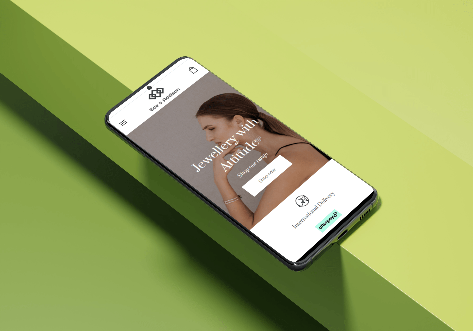 Stunning mobile web design