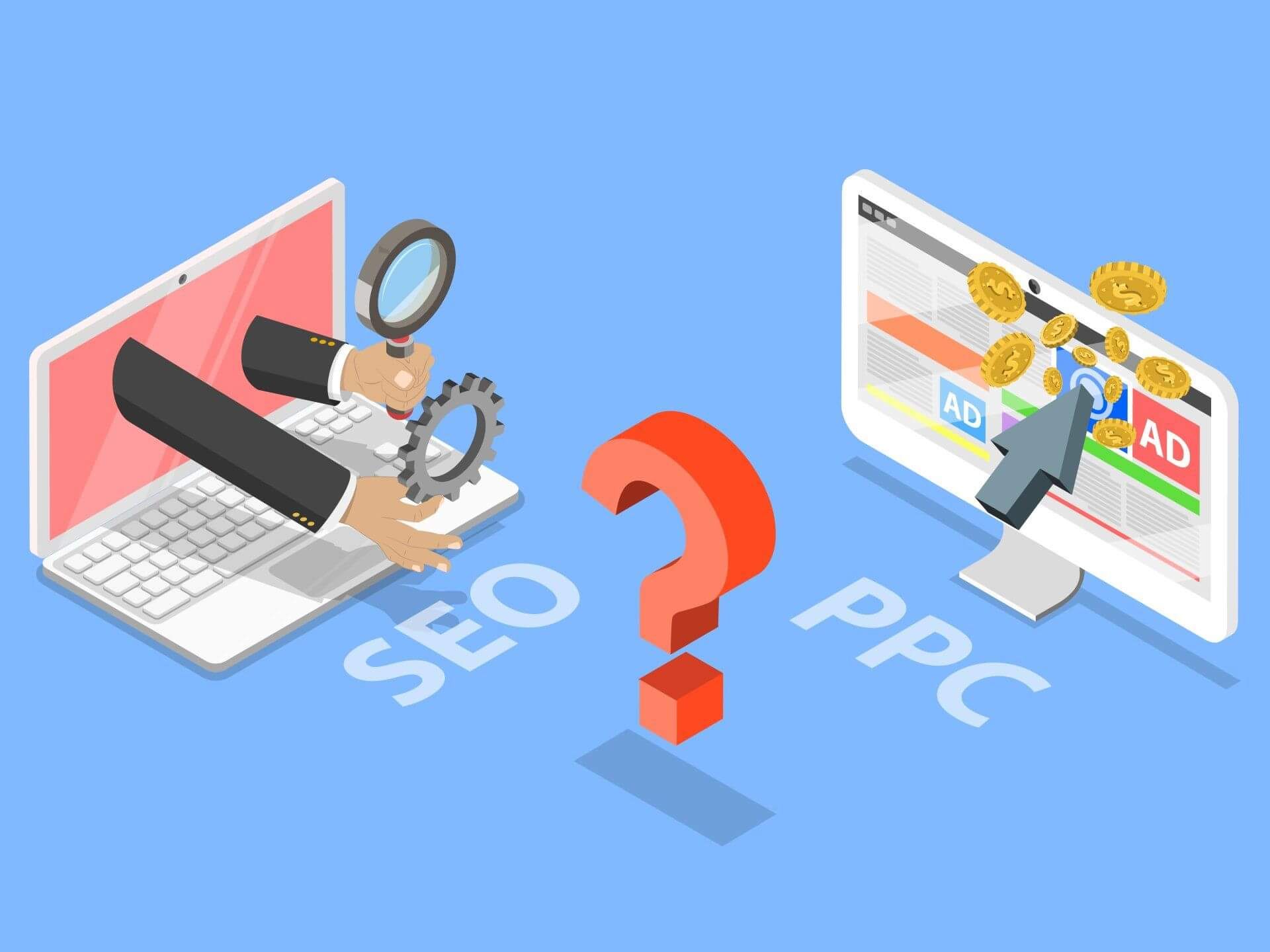 SEO vs Google Ads - PPC