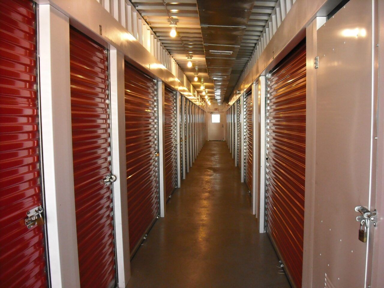 Former storage facility exterior