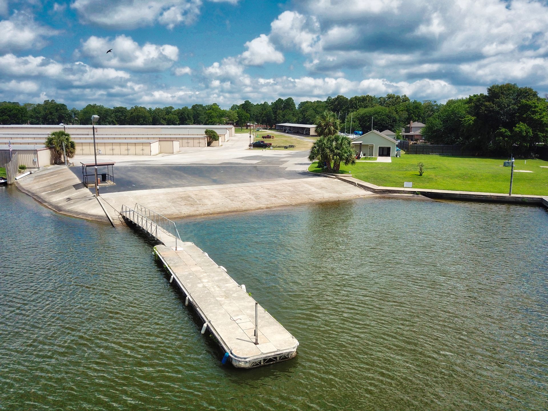 Former storage facility exterior