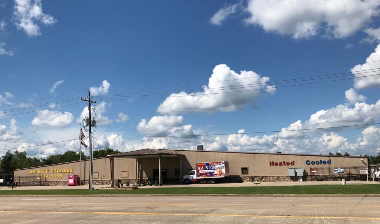 Former storage facility exterior