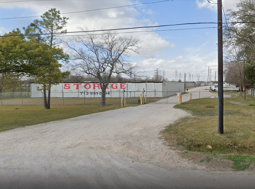 Former storage facility exterior