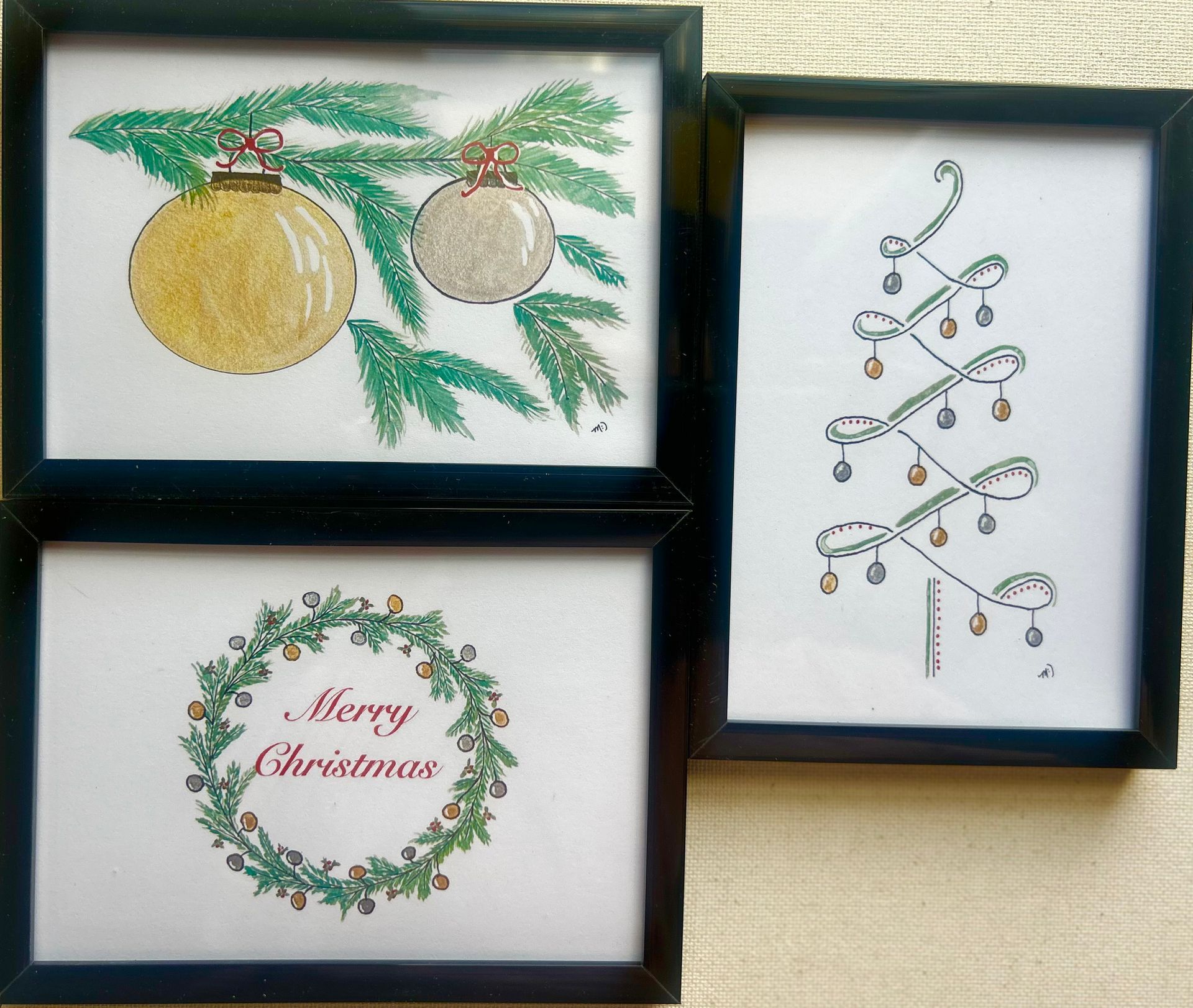 Christmas Trio Gold