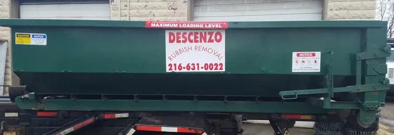10 Yard Dumpster - Cleveland, OH - Descenzo Rubbish Removal