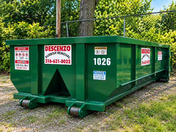 10 Yard Dumpster - Cleveland, OH - Descenzo Rubbish Removal
