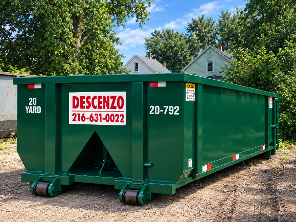 20 Yard Dumpster - Cleveland, OH - Descenzo Rubbish Removal