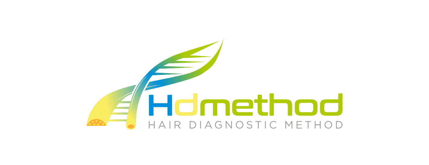 Logo HDmethod Hair Diagnostic Method per il test tricologico donna