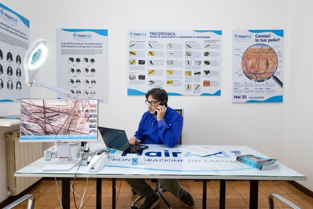 Centro HairAid di Verona: ambiente moderno e accogliente