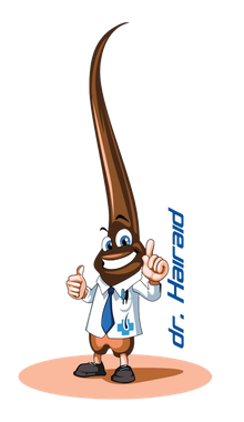 Logo Dr. HairAid – brand medico del centro specializzato in tricologia e trapianto capelli