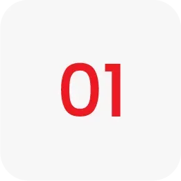 The number 01 is green on a white background.