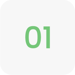 The number 01 is green on a white background.
