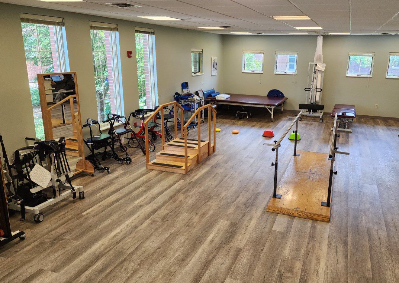 physical therapy at Providence Health Care at the Woods
