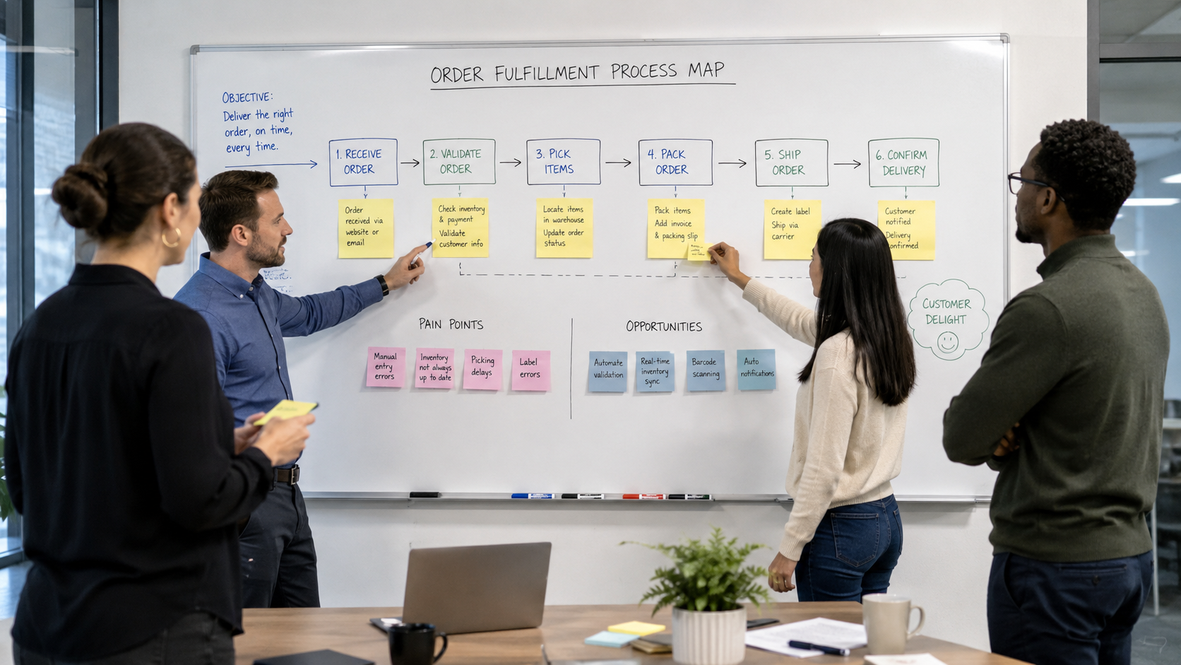 process improvement planning for operational efficiency