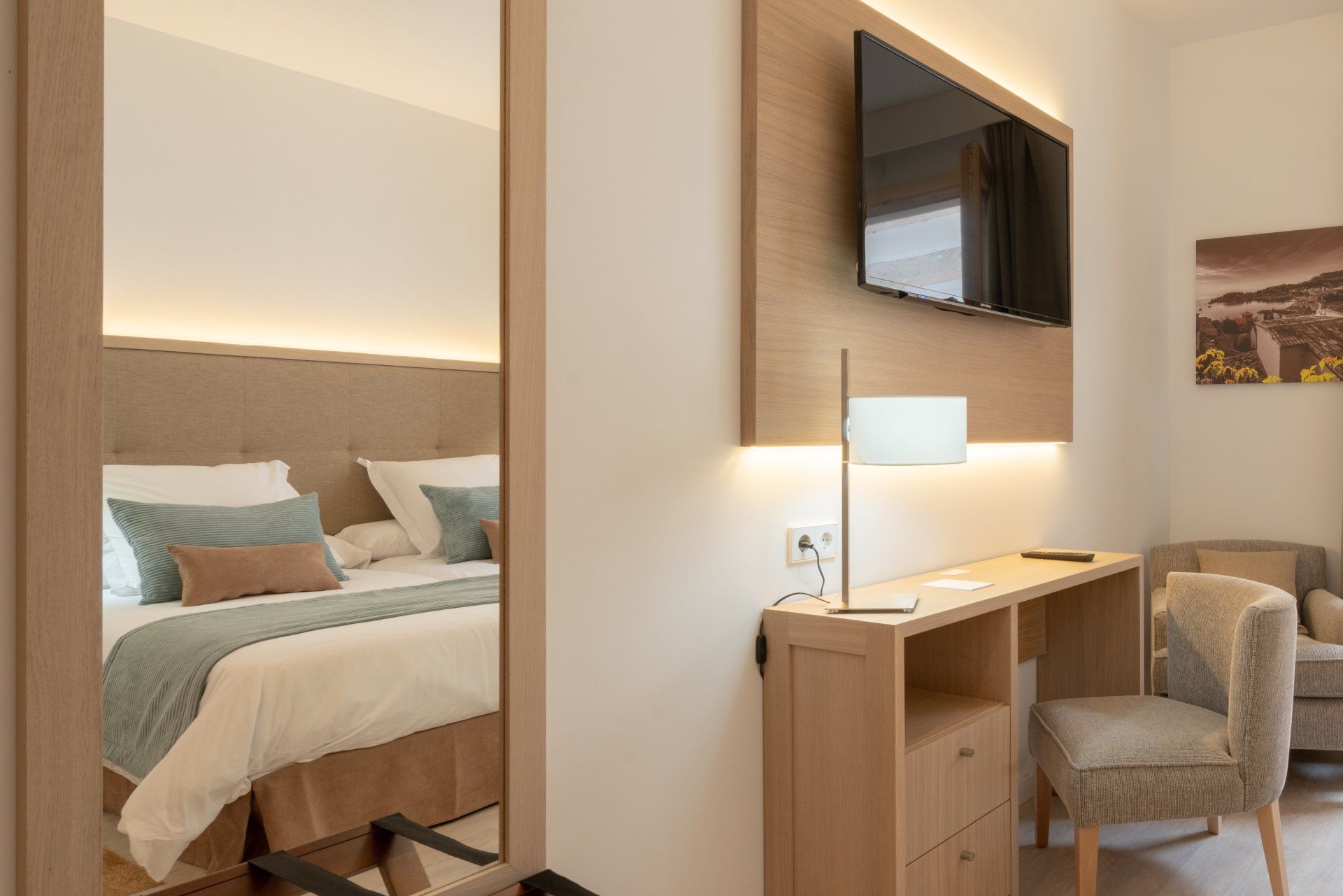 Dormitorio de hotel 
